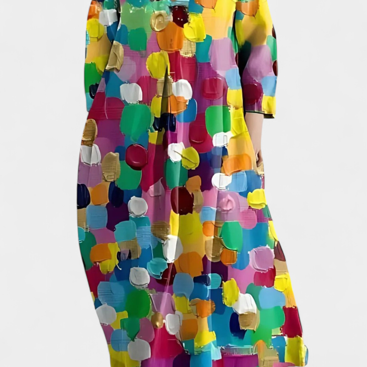 Ana - Elegant Floral Dress