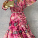 Luisa - Elegant Floral Dress