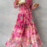 Luisa - Elegant Floral Dress