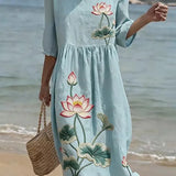 Vanessa | Elegant Floral Dress