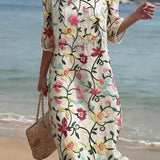 Erica | Elegant Floral Dress
