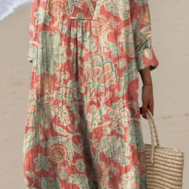 Elisa - Vintage Floral Dress