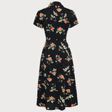 Gloria - Floral Midi Dress