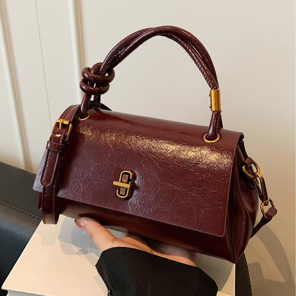 EMMA™ - Stylish Small Satchel with Crossbody Shoulder Bag