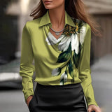 Inés - Elegant Satin Blouse