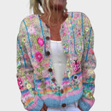 Teresa - Elegant Floral Cardigan