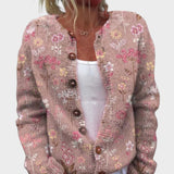 Raquel - Elegant Floral Cardigan