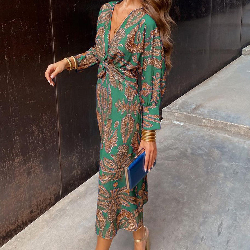 Sabina - Sophisticated Midi Dress