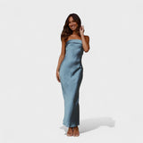 Carmen - Elegant Satin Dress