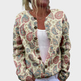 Lara - Elegant Floral Cardigan