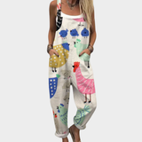 Mariana - Cozy Printed Jumpsuit