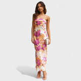 Carmen - Elegant Satin Dress