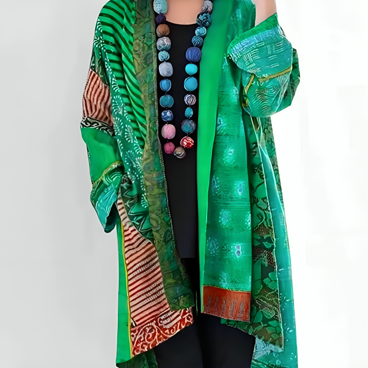 DAHLIENNE | ELEGANT KNIT CARDIGAN WITH LAYERED FIT