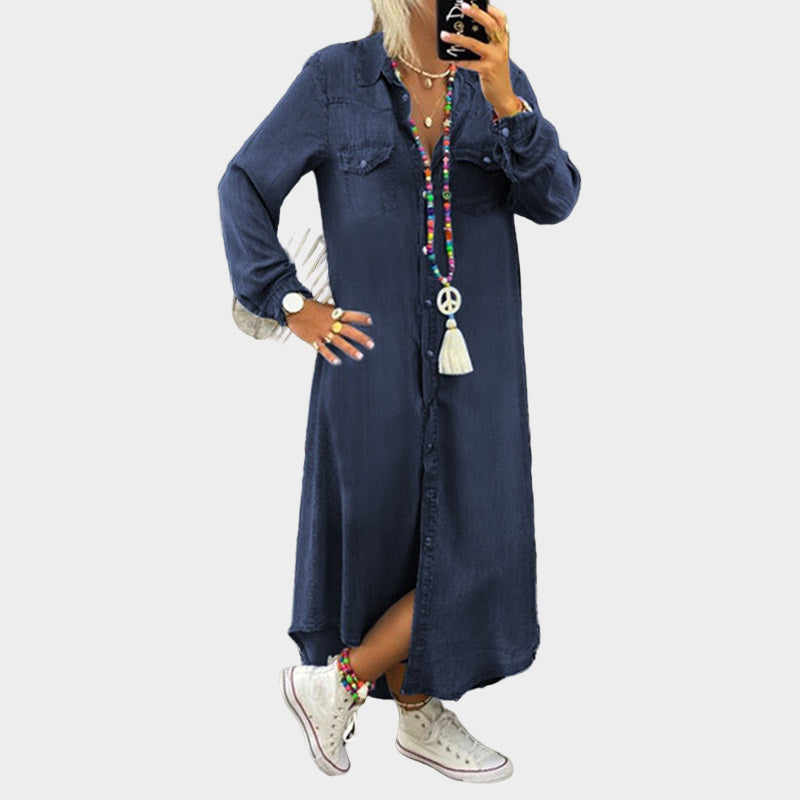 Mariana - Maxi Denim Dress