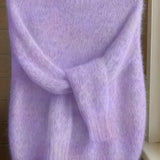 CAMILL | MOHAIR BLEND FALL SWEATER