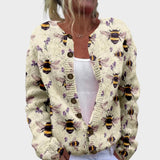 Alicia - Elegant Floral Cardigan