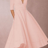 Laura - Elegant Midi Dress