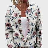 Laura - Elegant Floral Cardigan