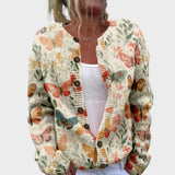 Carolina - Floral Autumn Cardigan