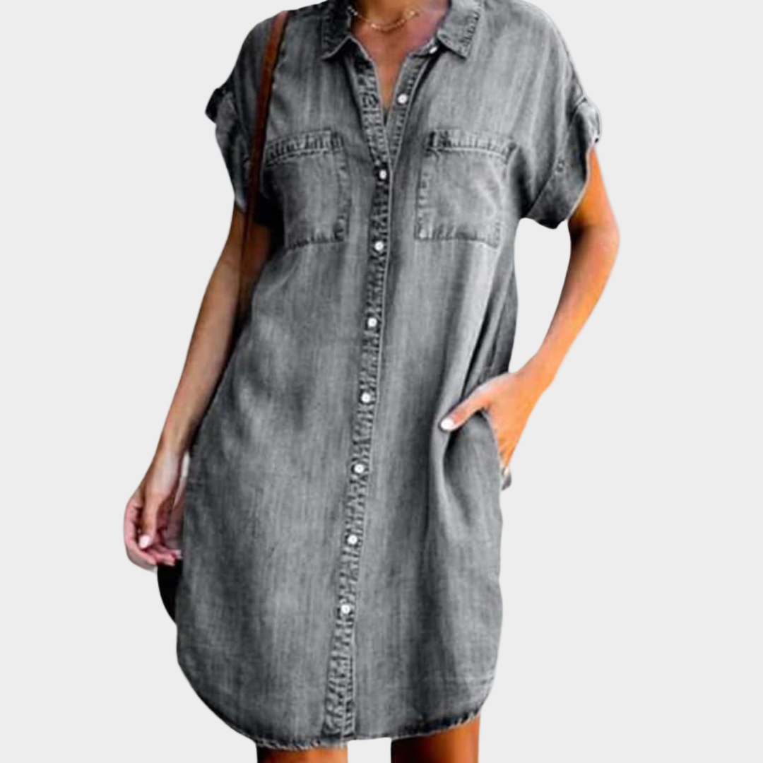 Mariana - Relaxed Denim Dress