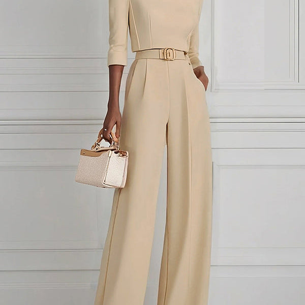 RARIANNE™ | TAILORED PLEATED TROUSERS & TOP SET