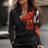 Inés - Elegant Satin Blouse