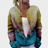 Rita - Elegant Floral Cardigan