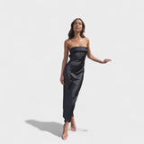 Carmen - Elegant Satin Dress