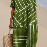 Eira - Vestido Geométrico Elegante