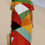 Daniela - Vestido Elegante Patchwork