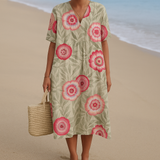 Margarita - Vestido Floral Elegante