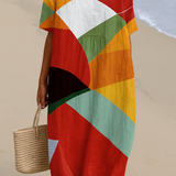 Daniela - Vestido Elegante Patchwork