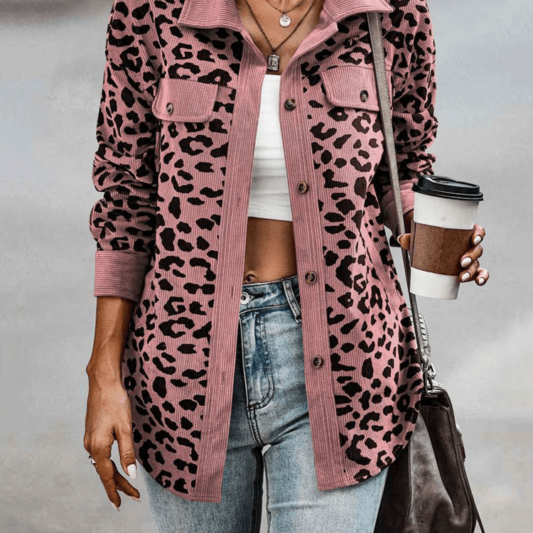 CYNARA | LEOPARD PRINT JACKET