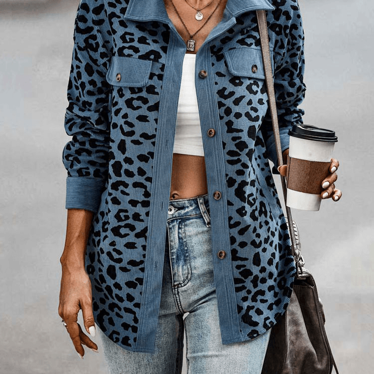 CYNARA | LEOPARD PRINT JACKET
