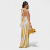 Marina - Elegant Satin Dress