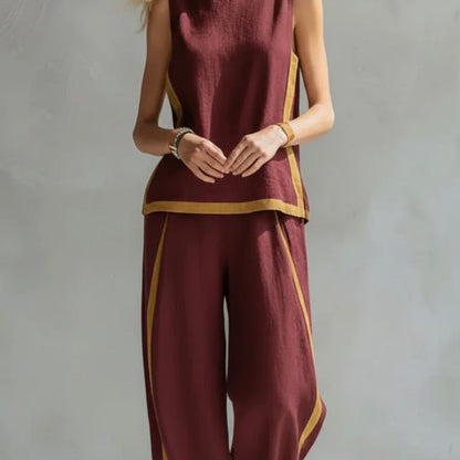 Leila™ - Linen Two Piece Set