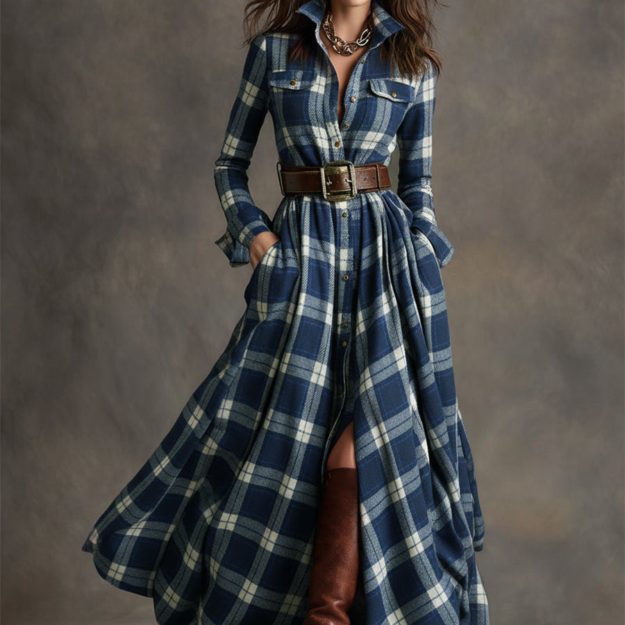 Louisa | Classic Refined Button-Up Dress