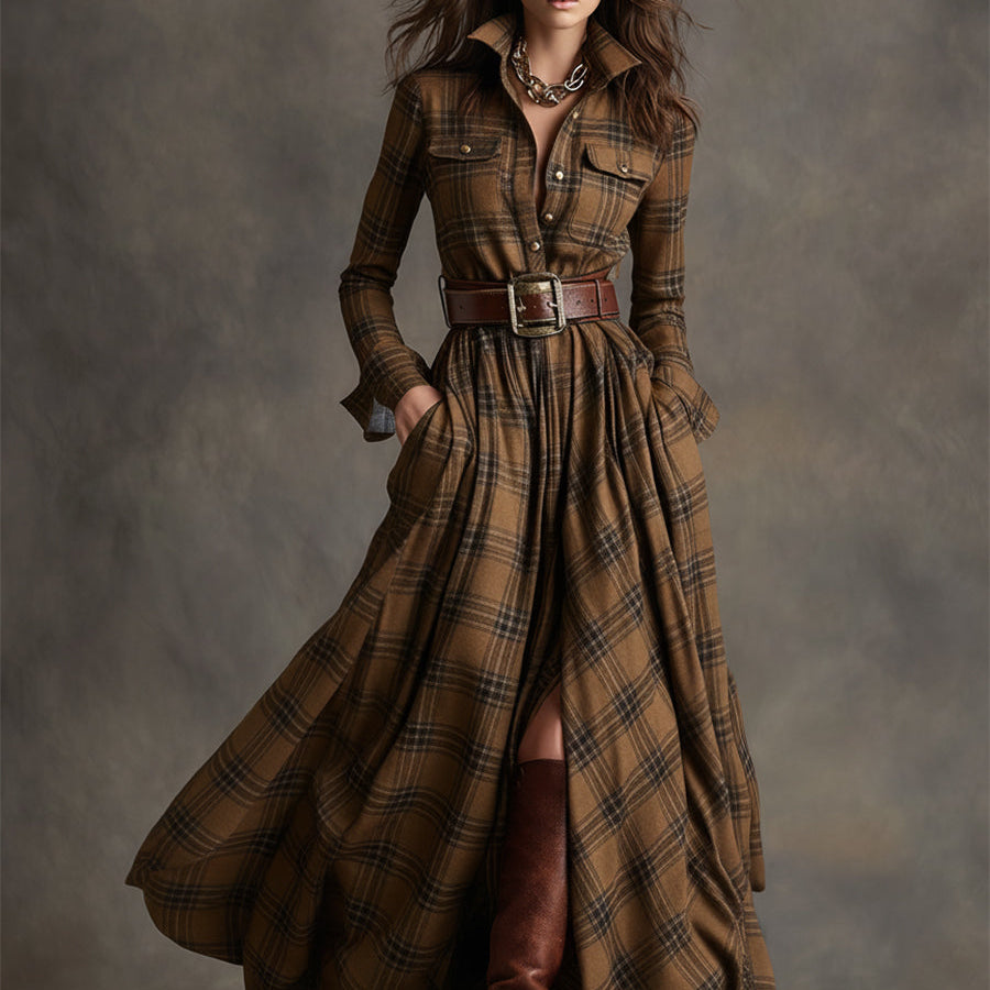 Louisa | Classic Refined Button-Up Dress