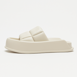 Handmade Sheepskin Leather Platform Sandals