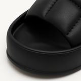 Handmade Sheepskin Leather Platform Sandals