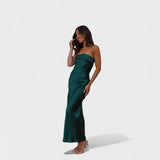 Carmen - Elegant Satin Dress