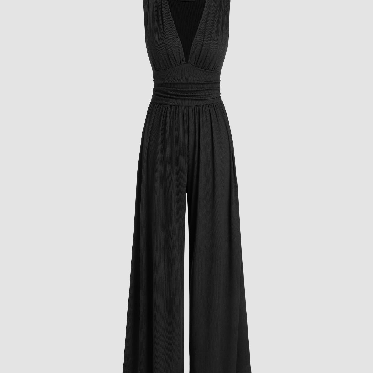 CHARITY – Chic Sleeveless Wide-Leg Jumpsuit
