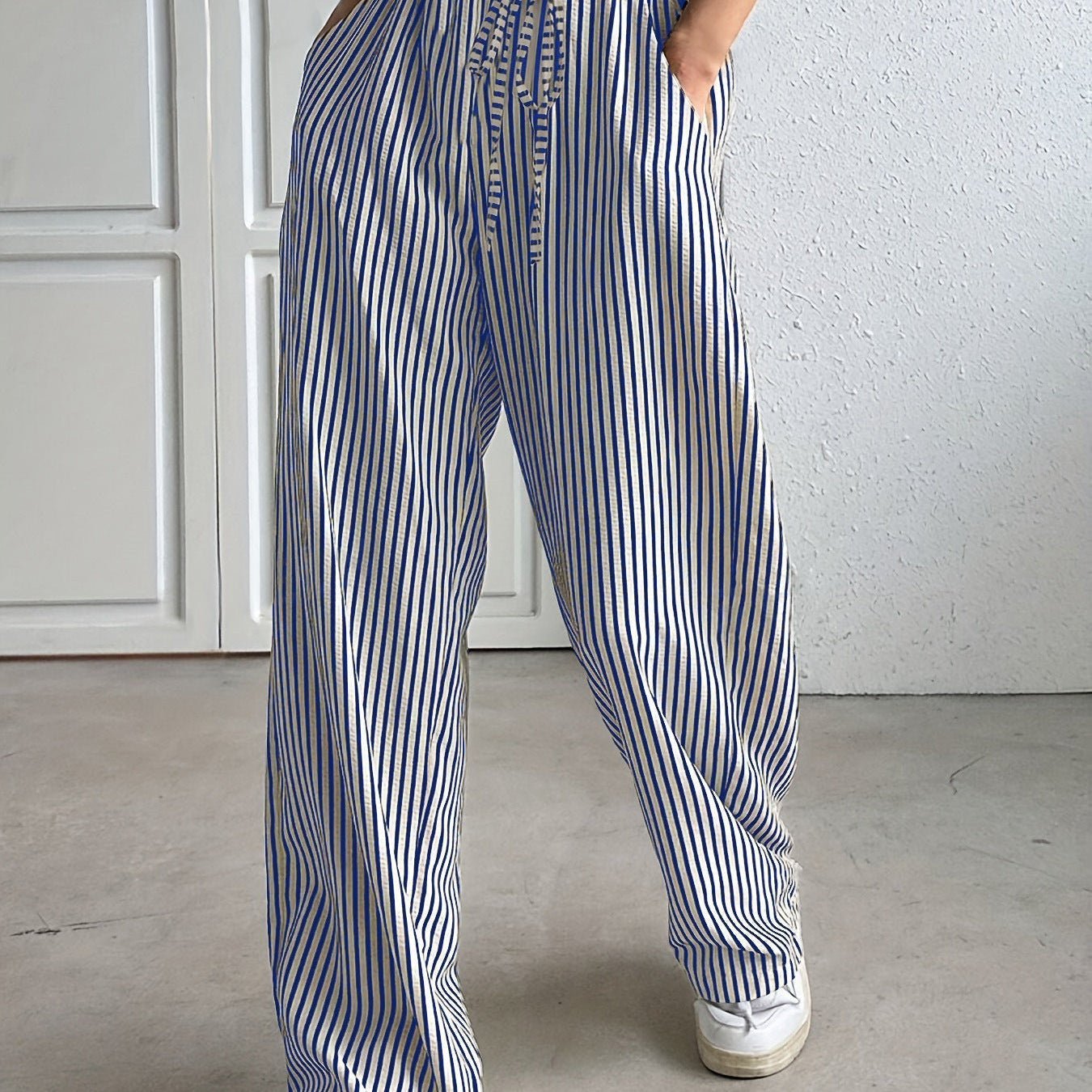 EMERA | RELAXED STRIPED TROUSERS