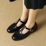 YSOLENNE | ELEGANT T-BAR MARY JANES