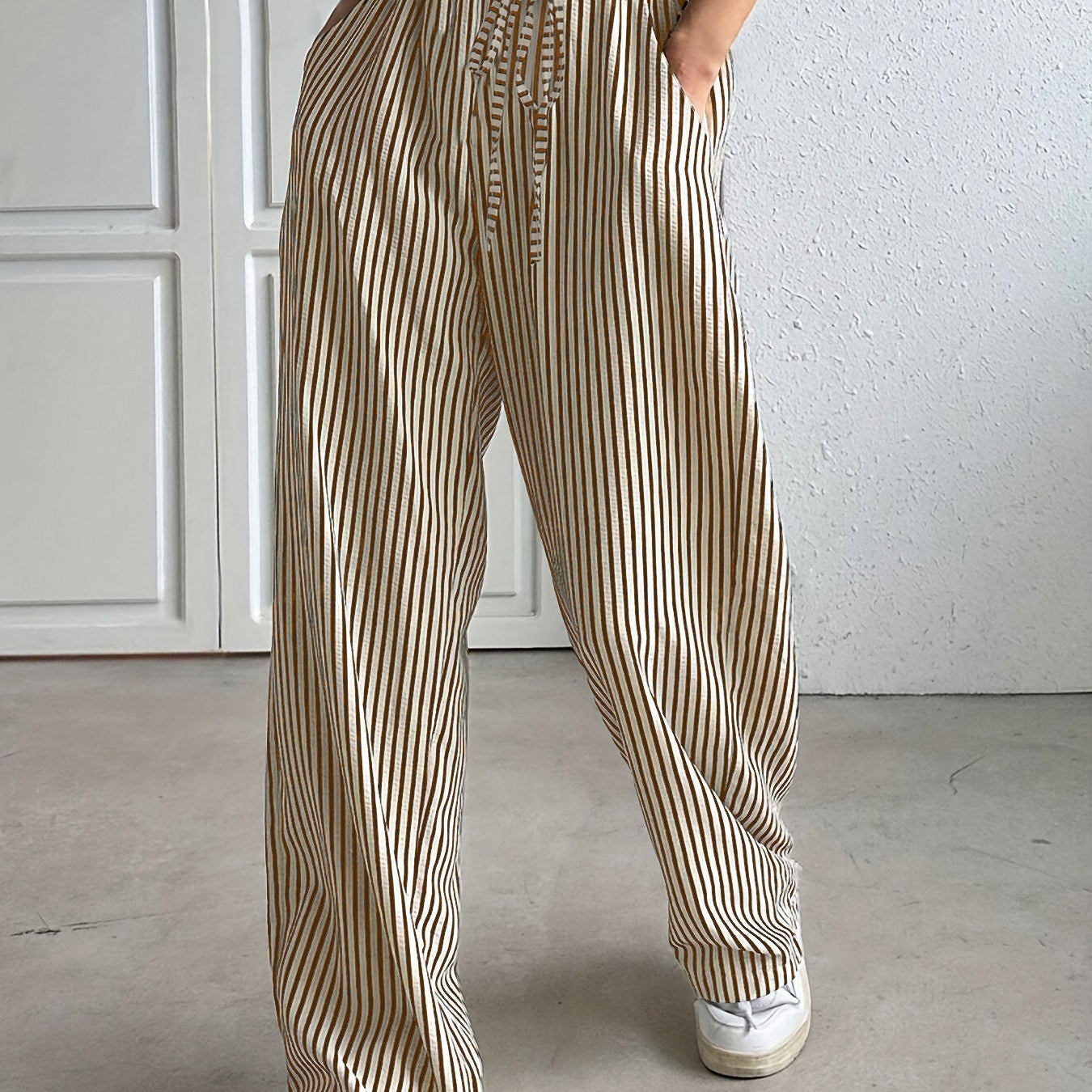 EMERA | RELAXED STRIPED TROUSERS