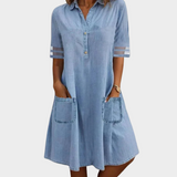 Mariana - Lightweight Denim Dress