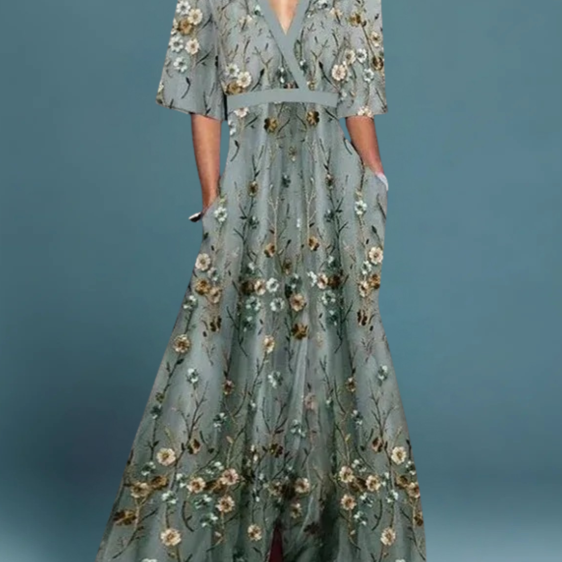 Rute - Floral Maxi Dress