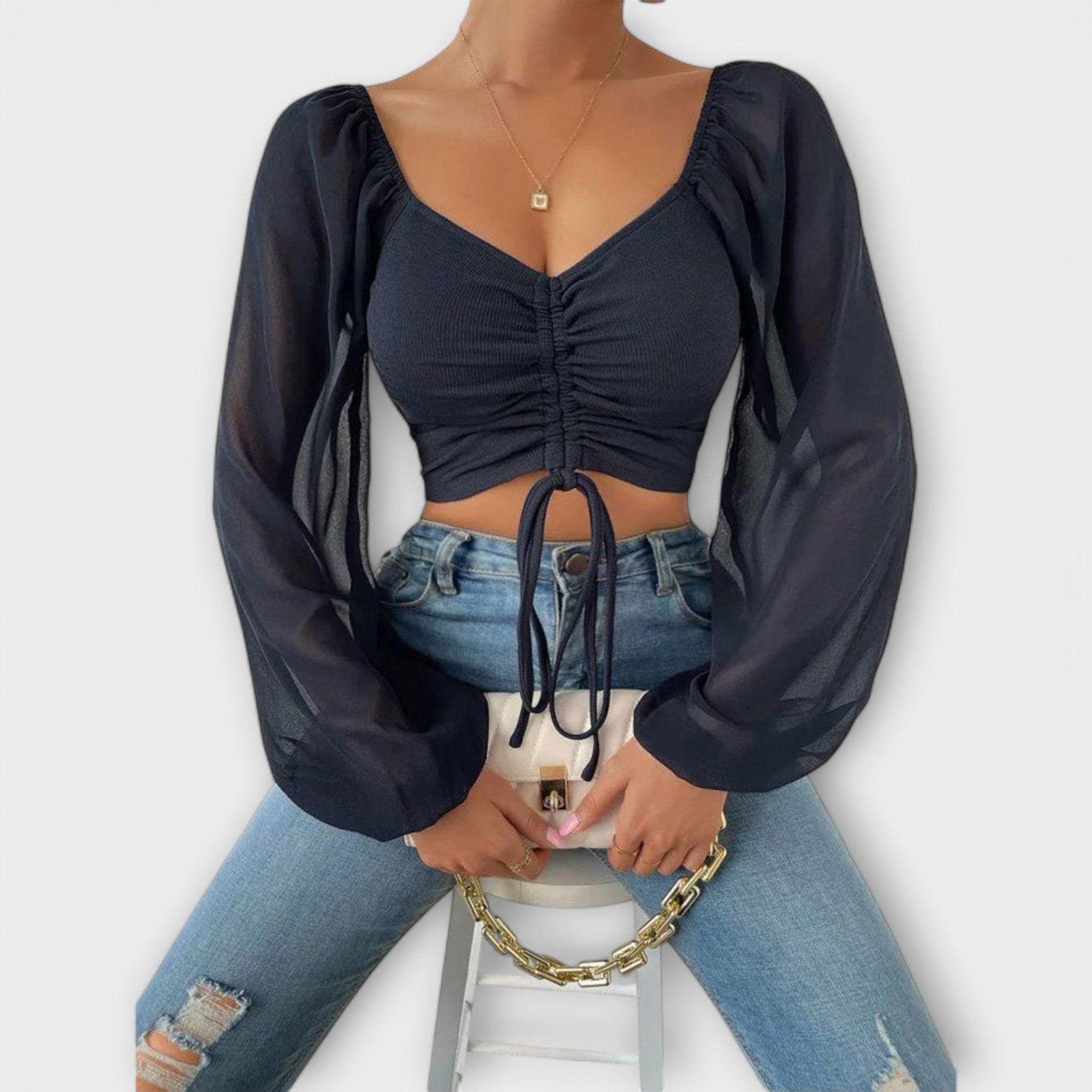 Jaquelina - Versatile Elegant Blouse