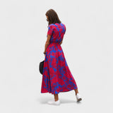 Pink Lily - Elegant Bohemian Dress