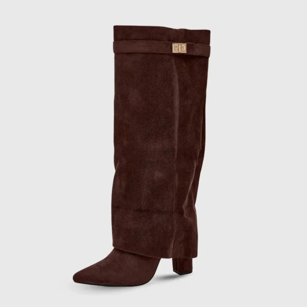 SUEDORA™ | HIGH SUEDE BOOTS